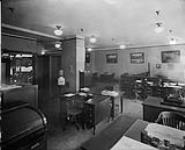 Canadian National Railways (CNR) Boston ticket office - interior view 1926