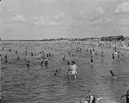 Bathing at Grand Beach c.a. 1930