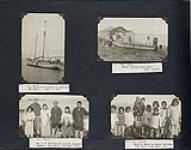 M/S "Aklavik" proceeding to anchorage ; Inuit dwelling ; Mr. R.K. Carnegie and Inuit employed by the Royal Canadian Mounted Police ; Nurse G. Keary and Inuit children 7-11 September 1937.
