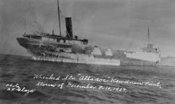 Wreck of ALTADOC 10 Dec. 1927.