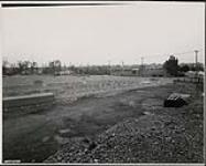 Looking north toward Carling near Preston, showing wartime temporary 5 under construction and Dow's Lake, September 30, 1941 September 30, 1941.