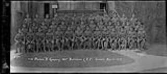 No. 16 Platoon, "D" Co., 83rd Battalion, CEF April 1916
