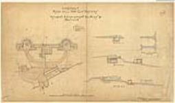 Esquimalt: Rodd Hill two-gun battery. Magazine & emplacement & plan & sections. N.L.A., 11.8.93. Exd. D.B., 18.8.93. [architectural drawing] 1893