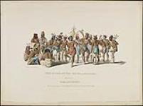 War Dance of the Sauks and Foxes. [War Dance of the Winnebagoes] 1834