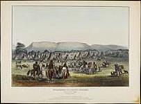 Encampment of Piekann Indians, Near Fort McKenzie on the Muscleshell River 1842