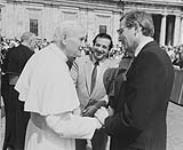 Murta and Pope John. Rome, 1985 1985