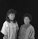 Emiko Ono (mother) and Gayle Swanson (daughter) February 24, 1990