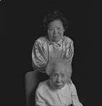 Chieko Ogawa et femme non-identifié February 8, 1990