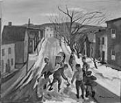 Enfants jouant dans la rue [ca 1937]-1995.