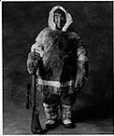 Akeeagok Gamilie, 66 ans, décédé en 1997. Grise Fjord, Ile Ellesmere, Nunavut juin 1996.