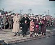 Princess Elizabeth and the Duke of Edinburgh visit Amherst, Nova Scotia  1951