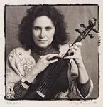 Portrait of Rifka Golani, violist / visual artist 1996