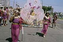 A Glimpse of Greece band, Caripeg Carnival Parade 12 août 1989