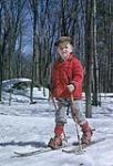 Neil Curtis, âgé de 5 ans, en ski de fond. Chalet Shilly Shally, parc de la Gatineau s.d.