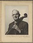 George Bruce, violoncelliste, Orchestre symphonique de Toronto 25 décembre 1950