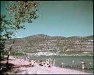 Okanagan Lake at Penticton, B.C. 1949.