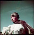 Inuit girl at [Salluit, Quebec] July 1951.