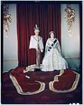 Their Majesties, King George VI and Queen Elizabeth at the State Opening of Parliament, 1948 1948.