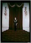 HRH the Duke of Edinburgh in Throne Room of Buckingham Palace. [ca. 1950]