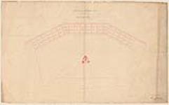 Fort Henry, Kingston, U.C. Plan of Upper Story. [architectural drawing] 1839