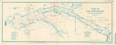 Chart of Lake Memphrémagog. Montreal, 12th October 1938. Prepared by Julian C. Smith, M.E., E.E., L.L.D. [cartographic material] 1938