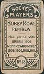 Bobby Rowe vers 1910-1912.