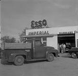 Banman's Esso Service and Coffee Bar, Steinbach, Manitoba June 2, 1956.