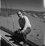 Bob Green, superindendent of the Rehabilitation Centre in Apex, Frobisher Bay, N.W.T., [Iqaluit (formerly Frobisher Bay), Nunavut] [entre juin-septembre 1960].