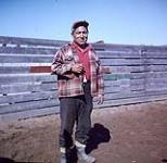 [Silas Kangegana], reindeer herder, Kidluit Bay, Inuvik, Northwest Territories, July 1956 July, 1956.