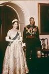 Queen Elizabeth II and the Duke of Edinburgh. 1957