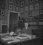 [The Hon. James Cranswick Tory in the Lieutenant Governor's Study at Government House, Halifax] [après 1925].
