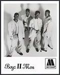 Press portrait of Boyz II Men. Motown [between 1990-2000]