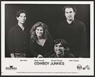 Press portrait of Cowboy Junkies. Alan Anton, Margo Timmins, Michael Timmins, Peter Timmins. BMG Music Canada Inc. / RCA [entre 1986-2000]