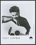 Press portrait of Tracy Chapman. Elektra Records 1988