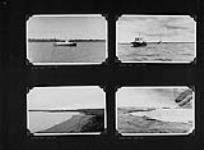 [Views of boats on water and shorelines, probably Richards Island, N.W.T.] [juin 1941-septembre 1941].