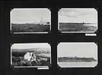 [Views of summer tents near the round-up camp for reindeer at Kidluit Bay, Richards Island, N.W.T.] [June 1941-September 1941].