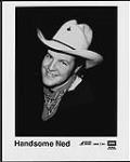 Press portrait of Handsome Ned wearing a cowboy hat and a bandana n.d.