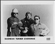 Press portrait of the band Bachman-Turner Overdrive (BTO). MCA Records / Curb Records [between 1986-1991].
