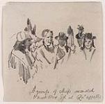 [A Group of First Nations Chiefs Assembled to Meet His Excellency Lord Lorne at Fort Qu'Appelle]. Origiinal title:A Group of Indian Chiefs Assembled to Meet His Excellency Lord Lorne at Fort Qu'Appelle August 1881