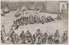 Pow Wow at Fort Qu'Appelle 18 August 1881