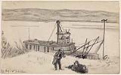 Steamboat on the North Saskatchewan River 30 August 1881