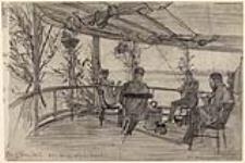 In the Stern of the Frances Smith, Passing Through Wilson's Channel 1881