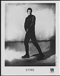 Publicity portrait of Sting in a walking pose [ca. 1991].