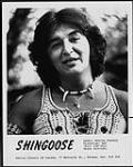 Publicity portrait of Shingoose wearing an embroidered shirt and white necklace s.d.