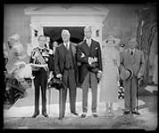 Lord Tweedsmuir avec le président Franklin D. Roosevelt August 14, 1936