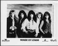 Press portrait of the band House of Lords entre 1988-1990.