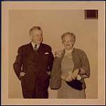 Sir Ernest MacMillan and Marjorie Agnew, probably Vancouver July 12, 1954