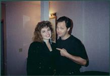Snapshot of Anita Perras and Steve Wariner (?) [between 1984-1987].