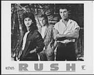 RUSH (photo publicitaire d'Anthem Records) [entre 1977-1979].