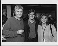 Sylvie Marcoux and John Gunn of Bravo with Rod McInnes [entre 1990-2000]